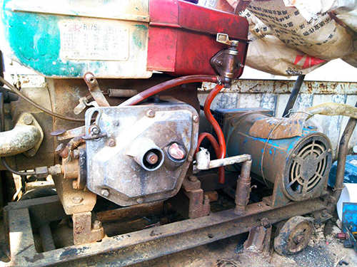 湘桥单杠柴油机发电机出租